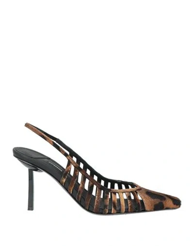 Le Silla Woman Pumps Tan Size 6 Leather In Brown