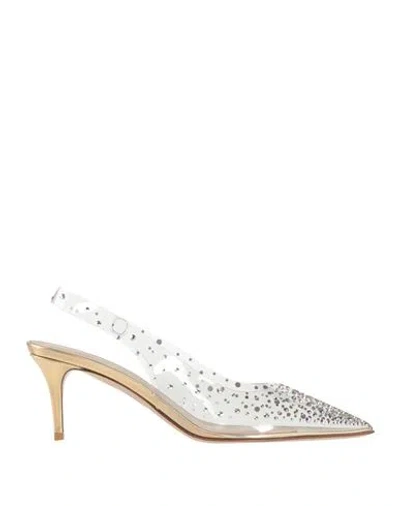 Le Silla Woman Pumps Transparent Size 7 Rubber