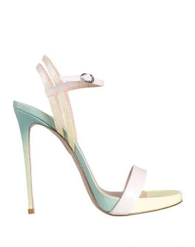 Le Silla Gwen 120mm Patent Leather Sandals In Multicolor