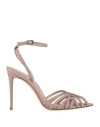Le Silla Embrace 105mm Leather Sandals In Pink