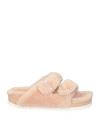 Le Silla Rita Buckle-embellished Slipper In Pink