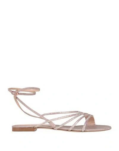Le Silla Woman Sandals Pink Size 8 Synthetic Fibers