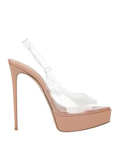 Le Silla Woman Sandals Transparent Size 8 Rubber