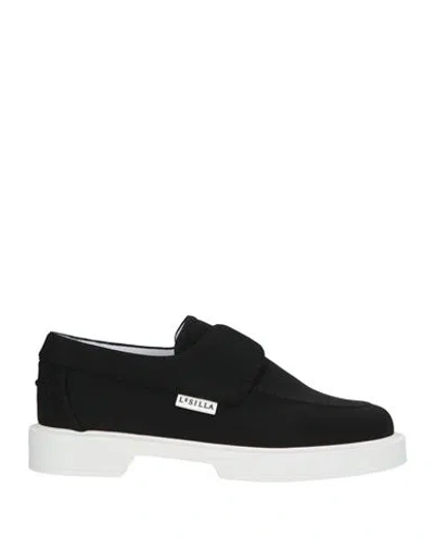 Le Silla Woman Sneakers Black Size 10.5 Textile Fibers
