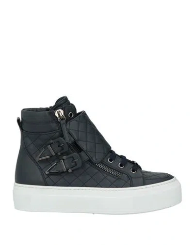 Le Silla Woman Sneakers Black Size 6 Leather