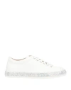 Le Silla Woman Sneakers White Size 8 Textile Fibers In White