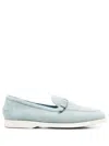 Le Silla Yacht Loafers In Blue