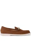 Le Silla Yacht Loafers In Brown