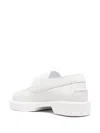 Le Silla Yacht Loafers In White
