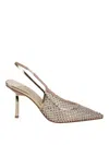 Le Silla Gilda Slingback-mules In Beige