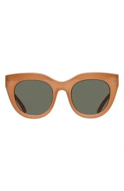 Le Specs Air Heart 51mm Sunglasses In Caramel