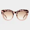 Le Specs Air Heart In Cookie Tort Mocha Splice