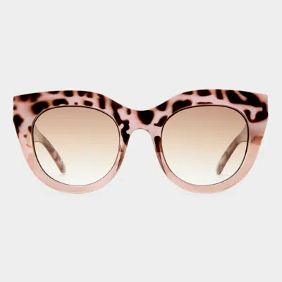 Le Specs Air Heart In Cookie Tort Mocha Splice