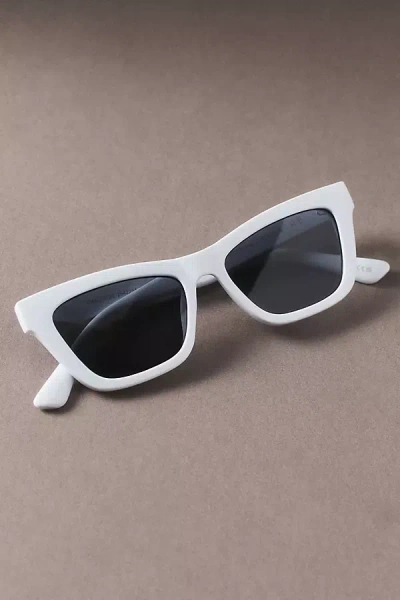 Le Specs Amplitude Cat-eye Sunglasses In White