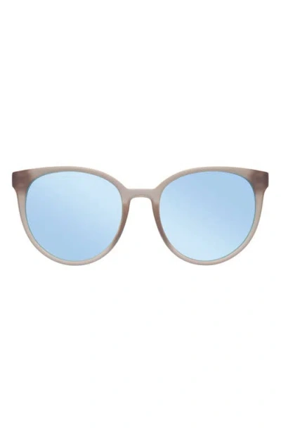 Le Specs Armada 54mm Cat Eye Sunglasses In Matte Stone
