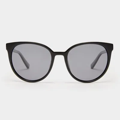 Le Specs Armada In Black Smoke Mono Polarized