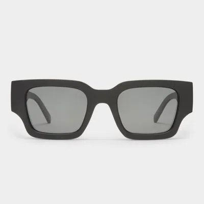 Le Specs Atlantis In Matte Black Polarized
