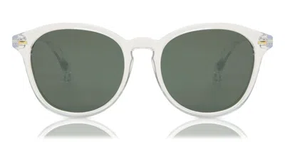 Le Specs Bandwagon Polarized Lsp2102342 Men's Sunglasses Clear Size 51 In Transparent