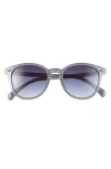 Le Specs Bandwagon Square Sunglasses In Blue