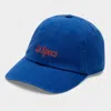Le Specs Baseball Cap In Blue / Orange Logo