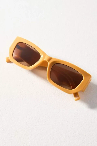 Le Specs Beach Comber Sunglasses In Yellow