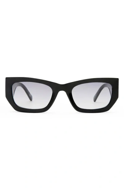 Le Specs Beachcomber 52mm D-frame Sunglasses In Black