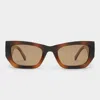Le Specs Brown Beachcomber Sunglasses In Tort Polarized