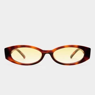 Le Specs Belladonna In Toffee Tort Amber Grad