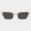 Le Specs Bio-tron In Ivory