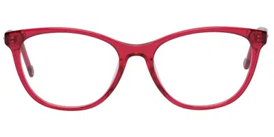 Le Specs Bionomy Women's Glasses, Pink, Size 52 In Red