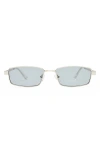 Le Specs Bizarro 56mm Rectangular Sunglasses