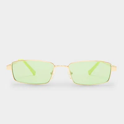 Le Specs Bizarro Ltd Edt In Bright Gold Pine Lime