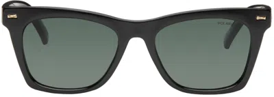 Le Specs Black Chante Sunglasses