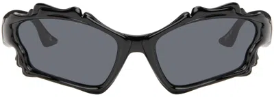 Le Specs Black 'le Siren' Sunglasses In Lsp2452401