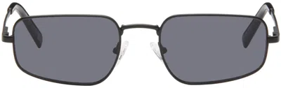 Le Specs Black Metagalactic Sunglasses In Lsu2429714