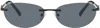 Le Specs Black Slinky Sunglasses In Lsp2352242