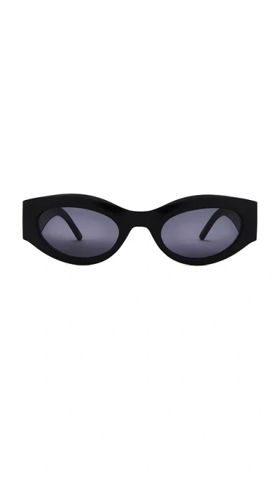 Le Specs Body Bumpin Ii Sunglasses In Black Smoke Mono