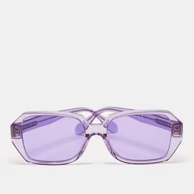 Le Specs Bronze/ Black Petit Panthere Oval Sunglasses In Brown
