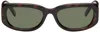 Le Specs Brown Monopoly Sunglasses In Lsu2429738