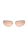 Le Specs Bubbles Sunglasses In Pink