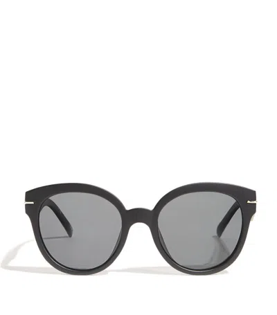 Le Specs Capacious Sunglasses In Black