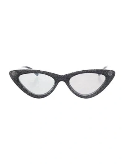 Pre-owned Le Specs Cat-eye Tinted Sunglasses In Multi