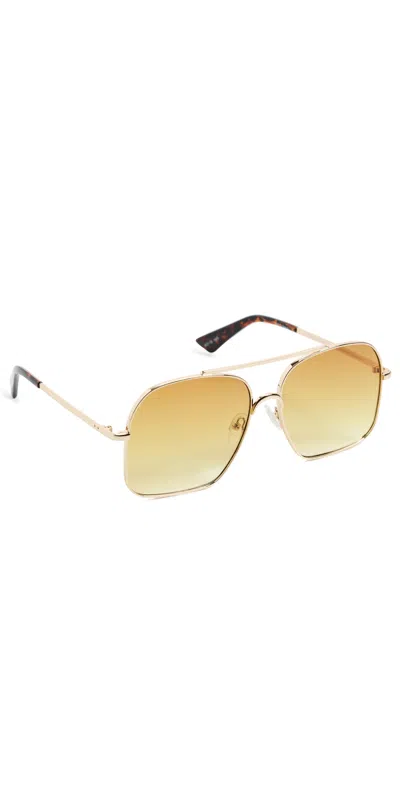 Le Specs Civelle Sunglasses Bright Gold/tort