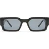 Le Specs Contemplation In Black/smoke Mono Pol