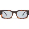 Le Specs Contemplation In Super Dark Tort/smoke Tint
