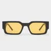 Le Specs Womens Matte Black 2552160 Contemplation Rectangle-frame Polycarbonate Sunglasses In Matte Black