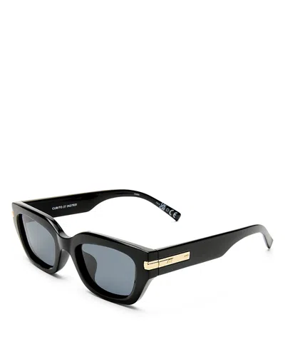 Le Specs Cubito D Frame Sunglasses, 51mm In Black