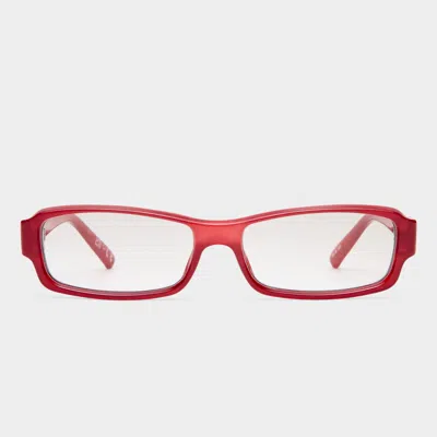 Le Specs Dial Tone In Cranberry
