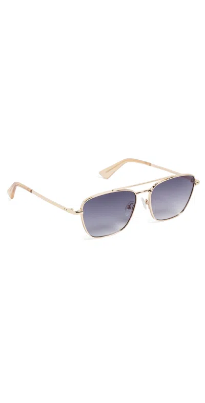 Le Specs Diametric Ii Sunglasses Bright Gold