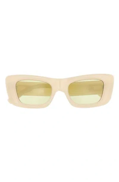 Le Specs Dopamine Cat Eye Sunglasses, 50mm In Neutral
